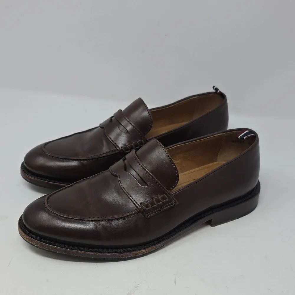 Classic Brown Leather Loafers J. Crew Superior Boots And Shoes Men's Size 6D